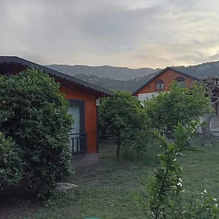 Charming Wooden House With Access To A Large Garden Semesterbostad